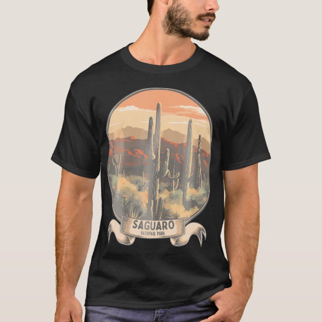 T-shirt du parc national du Saguaro (Devant)