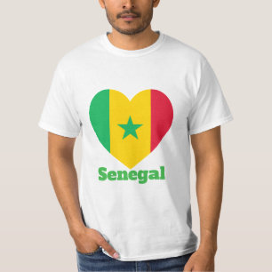 T-shirt du pavillon du coeur du Sénégal