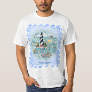 T-shirt du phare de Caroline du Nord