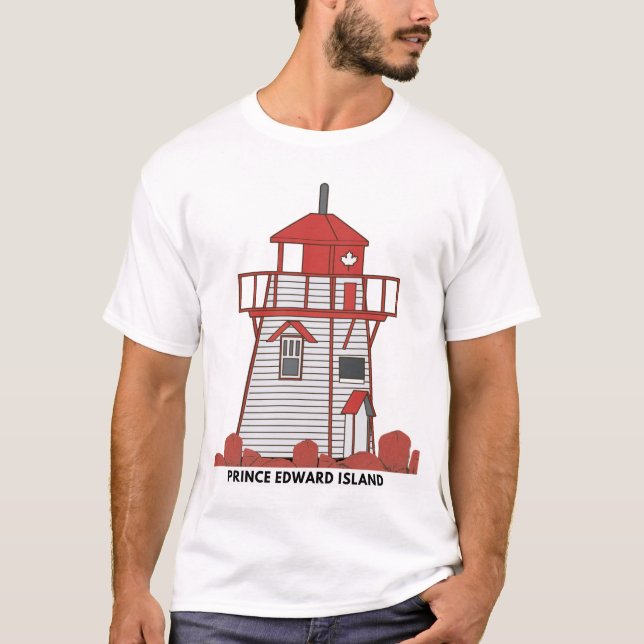 T-Shirt du phare de Covehead (Devant)