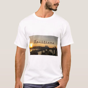 T-shirt du pont de la Louisiane Mississippi River
