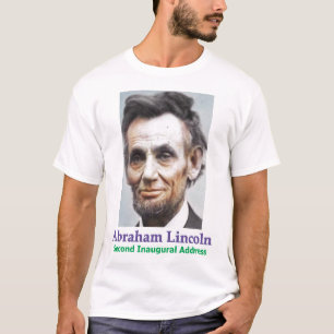 T-shirt du président Abraham Lincoln en 1865
