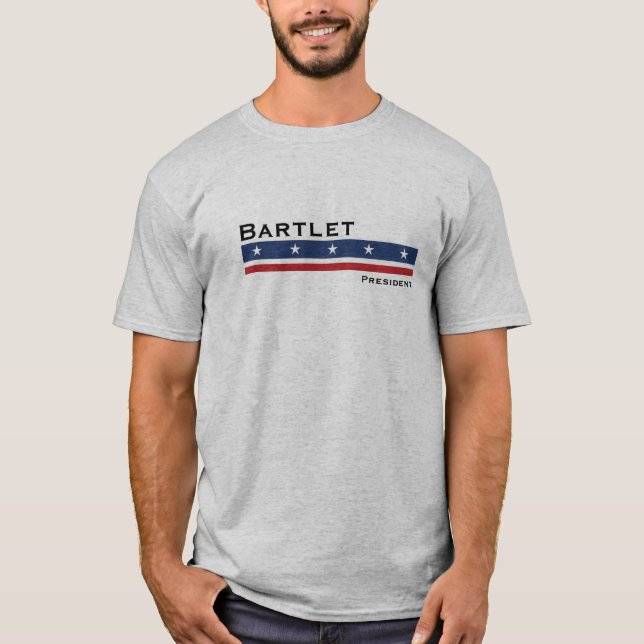 T-shirt du Président Jed Bartlet West Wing (Devant)
