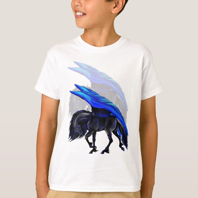 T-shirt du prospectus de nuit ombragé (Devant)