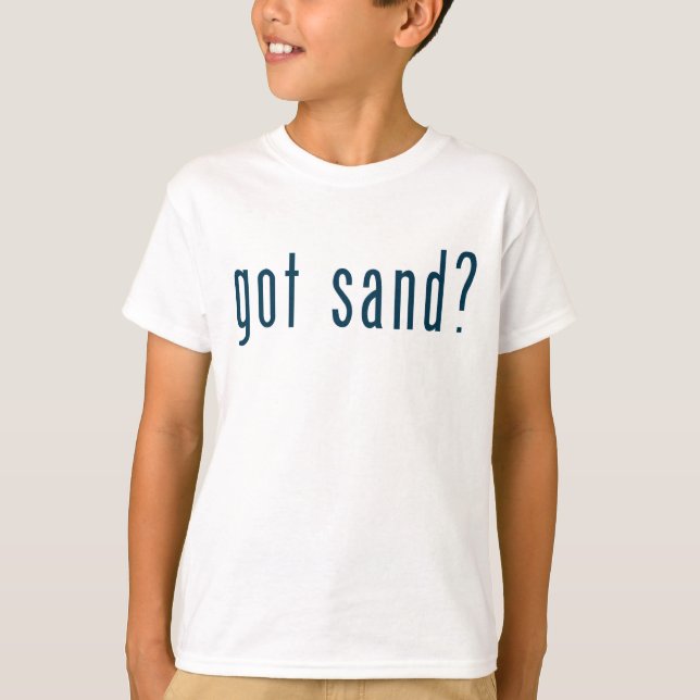 T-shirt du sable (Devant)