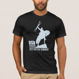 T-shirt du séminaire de croquis 2023 à Chicago aux