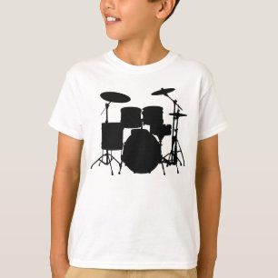 T-shirt du sport des enfants de tambours