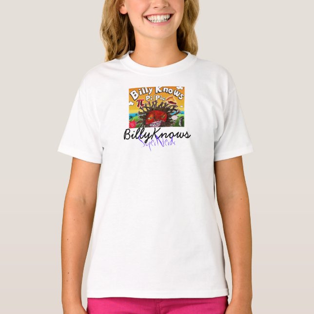 T-shirt du SuperNerd Pie/Pi (Devant)