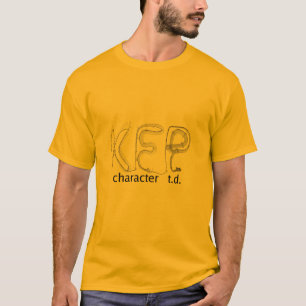 T-shirt du TD de caractère de KFP (couleur claire
