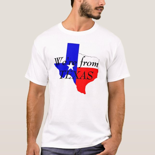 T-shirt Du Texas (Devant)