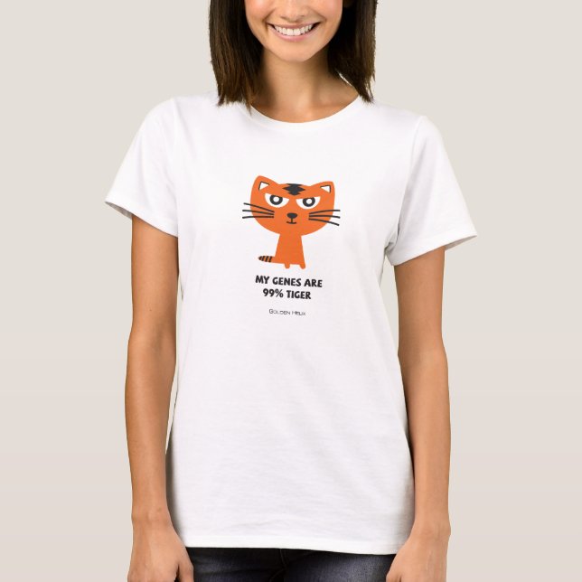 T-shirt du tigre des femmes (Devant)