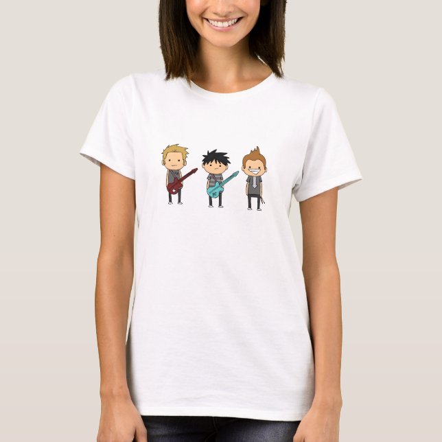 T-shirt du trio des femmes (Devant)