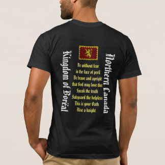 T-shirt du Village médiéval de la forêt boréale