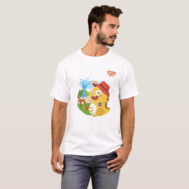 T-shirt du Wyoming VIPKID (Devant entier)
