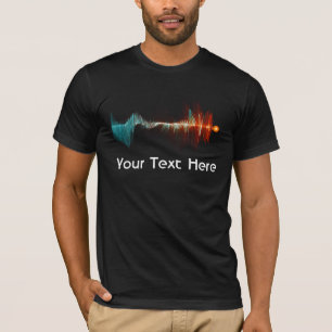 T-shirt Dualité de la vague de particules