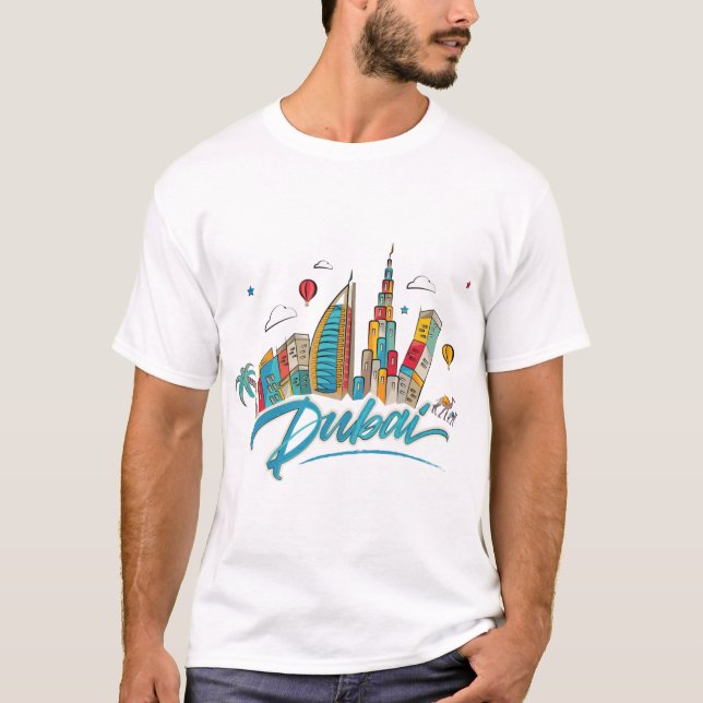 T-shirt dubaï (Devant)