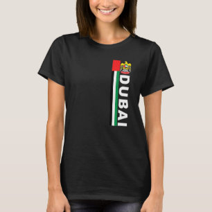 T-shirt Dubai Soccer Style Émirats Arabes Unis Ville