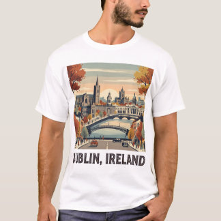 T-shirt Dublin en automne