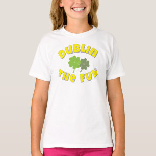 T-shirt Dublin le plaisir Graphisme de fête de la Saint-