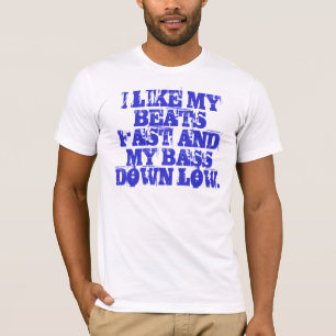 T-shirt Dubstep bat la chemise basse