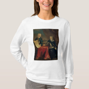 T-shirt Duc de Marlborough discutant des plans
