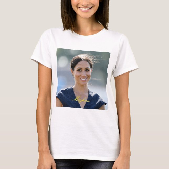 T-shirt Duchesse de Sussex Meghan Markle (Devant)