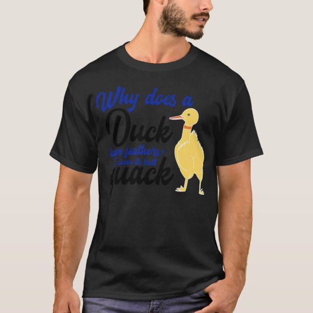 T-shirt Duck Butt Quack Drôle cadeau T I Costume labrador  (Devant)