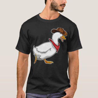 T-shirt Duck Cowboy Cowboy casquette