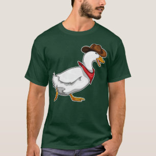 T-shirt Duck Cowboy Cowboy casquette