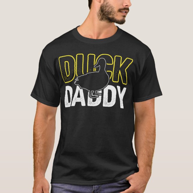 T-shirt Duck Daddy Humour Duck père (Devant)