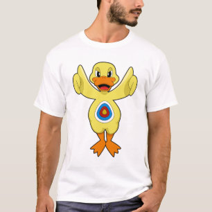T-shirt Duck Darts Bullseye