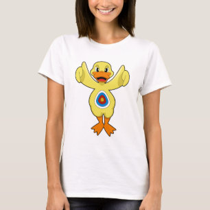 T-shirt Duck Darts Bullseye