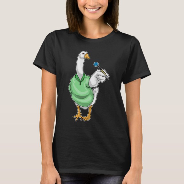 T-shirt Duck Darts Dart (Devant)