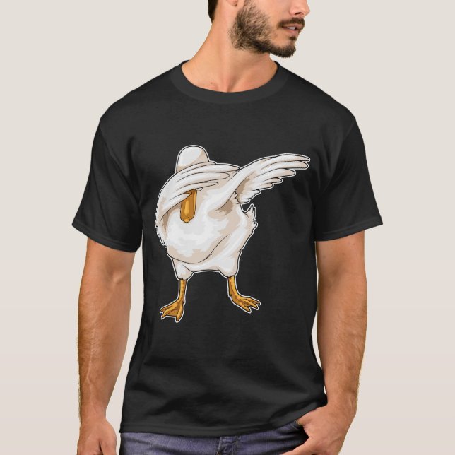 T-shirt Duck Hip hop Dance Dab (Devant)