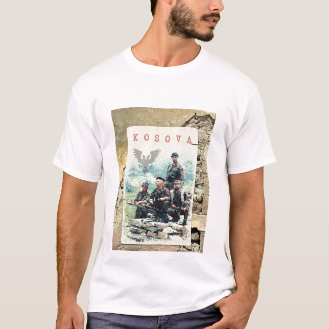 T-shirt d'UCK Kosova (Devant)