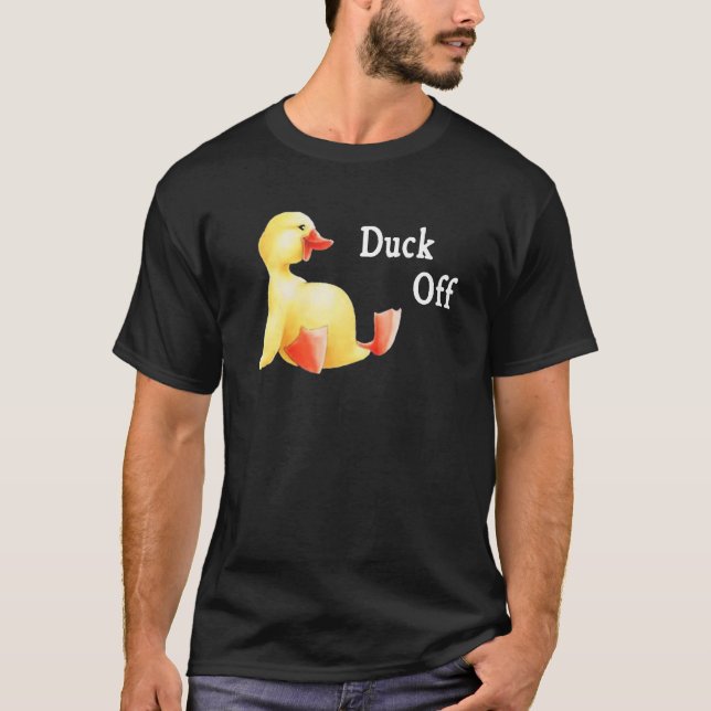 T-shirt Duck Off (Devant)