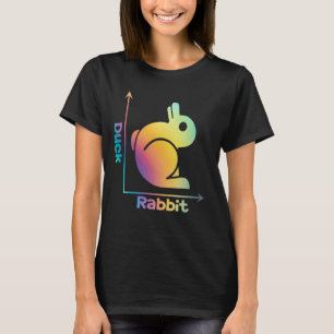 T-shirt Duck Rabbit Illusion optique Science Math Gee Nerd