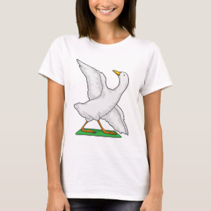 T-shirt Duck Yoga Méditation Fitness