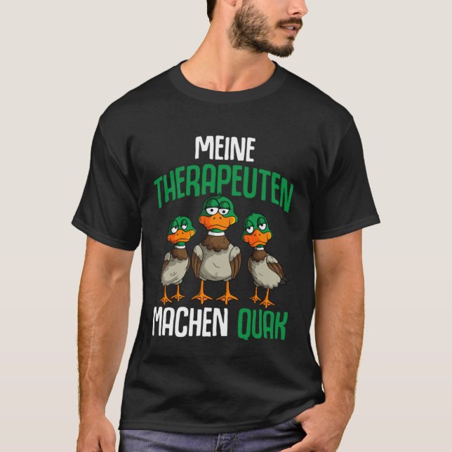 T-shirt Ducks Quak Duck (Devant)