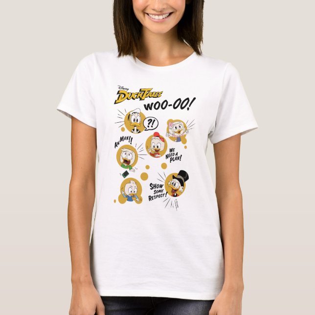 T-shirt DuckTales Woo-oo ! (Devant)