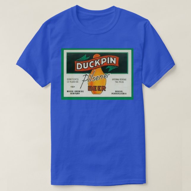 T-shirt Ducpin Pilsner Beer T (Design devant)