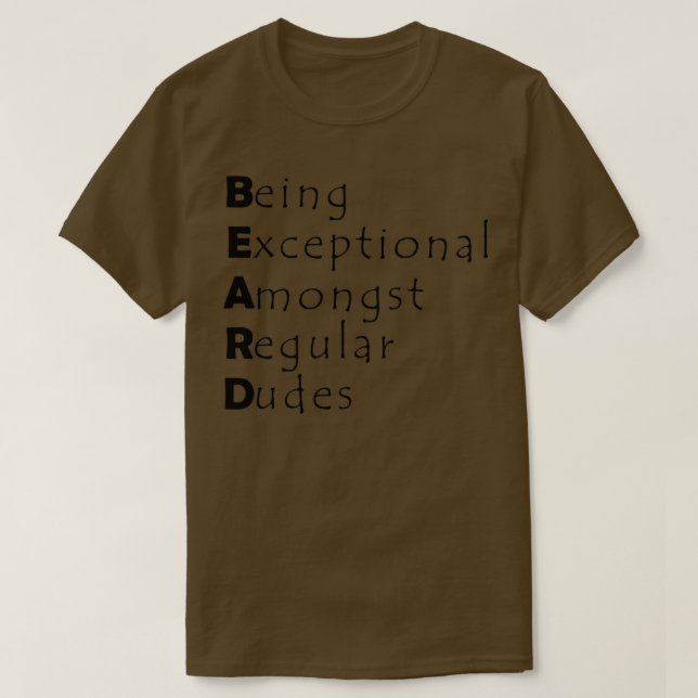 T-shirt Dudes avec ours 1 (Design devant)