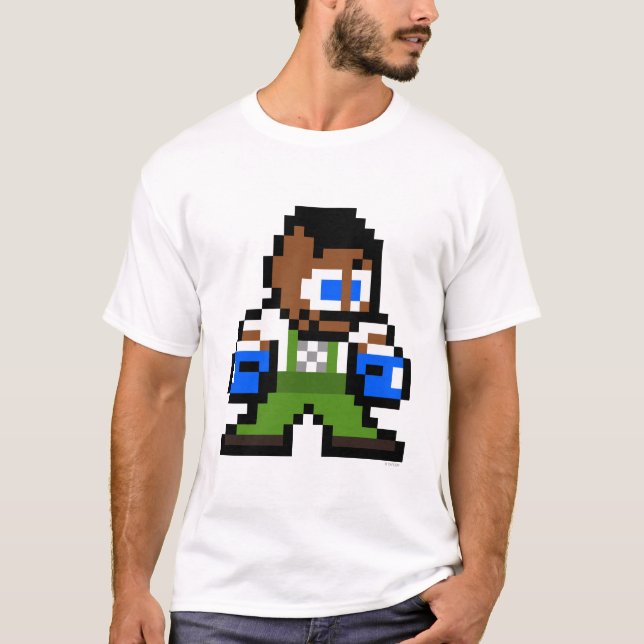 T-shirt Dudley à 8 bits (Devant)