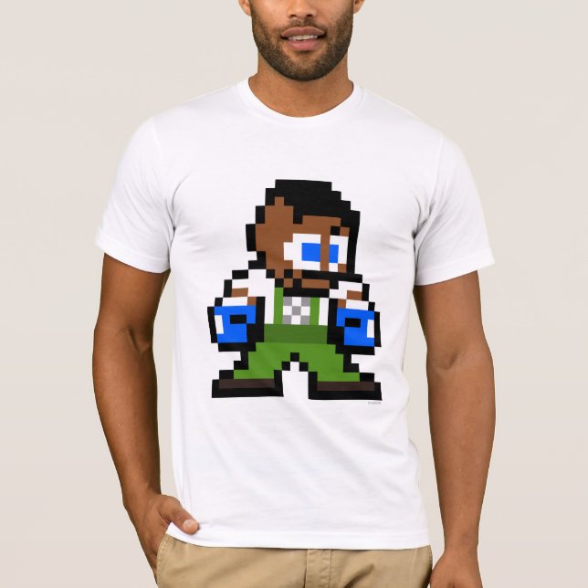 T-shirt Dudley à 8 bits (Devant)