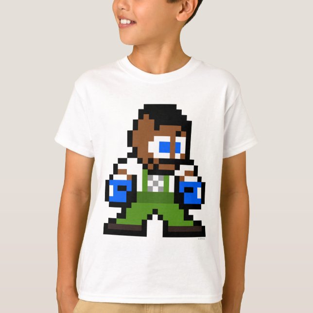 T-shirt Dudley à 8 bits (Devant)