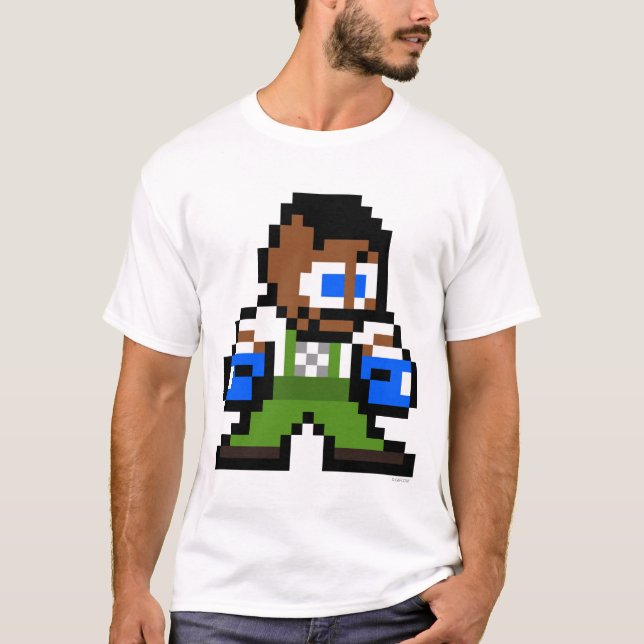T-shirt Dudley à 8 bits (Devant)