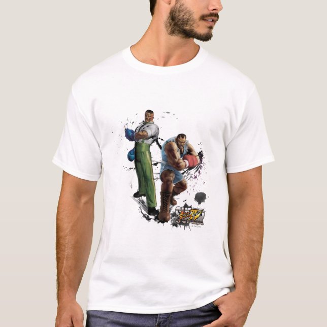 T-shirt Dudley contre Balrog (Devant)