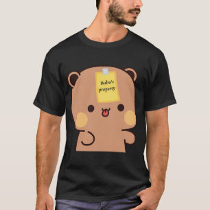 T-shirt Dudu Brownie Bear Est La Propriété Panda Bubu’S