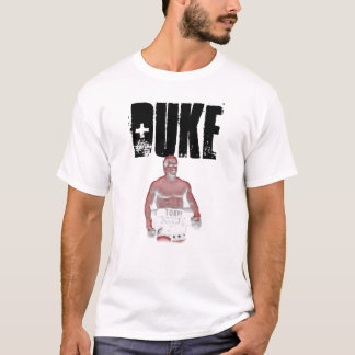 T-shirt Duke_Red (T-shirt blanc de repérage)