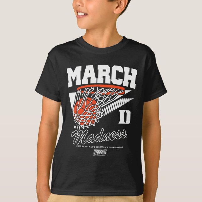 T-shirt Duke Sketll - 2025 March Madness Sketll - Ncaa  (Devant)